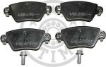 Optimal 12250 комплект тормозных колодок, дисковый тормоз на NISSAN KUBISTAR (X76)