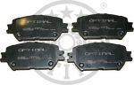 Optimal 12253 комплект тормозных колодок, дисковый тормоз на TOYOTA CAMRY седан (_XV4_)