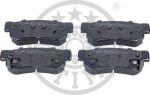OPTIMAL Колодки тормозные задн. Hyundai Elantra 2006>, Getz, Sonata, Santa Fe Classic >2006 (+2007 TAGAZ), Tucson; Kia Sportage 2005>; SsangYong Kyron (GDB3282, 12268)