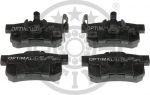 Optimal 12353 комплект тормозных колодок, дисковый тормоз на HONDA ACCORD VIII (CU)