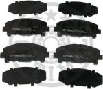 Optimal 12367 комплект тормозных колодок, дисковый тормоз на HONDA ACCORD VIII (CU)