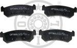 Optimal 12420 комплект тормозных колодок, дисковый тормоз на CHEVROLET LACETTI (J200)