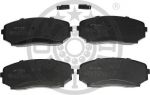 Optimal 12486 комплект тормозных колодок, дисковый тормоз на MAZDA CX-7 (ER)