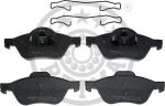 Optimal 12503 комплект тормозных колодок, дисковый тормоз на RENAULT MEGANE II седан (LM0/1_)