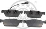 Optimal 12545 комплект тормозных колодок, дисковый тормоз на VW MULTIVAN V (7HM, 7HN, 7HF, 7EF, 7EM, 7EN)