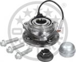 OPTIMAL Передняя ступица в сборе с датчиком ABS (4 болта) OPEL Astra H 1,4/1,6/1,8 04-> (93178651, 201621)
