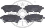 Optimal 82212 Колодки тормозные TOYOTA COROLLA (E12) 1.4/1.6/1.8/2.0 00>02/02> передние