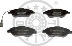 Optimal 86001 комплект тормозных колодок, дисковый тормоз на FIAT STILO (192)