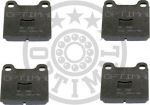 Optimal 9162 комплект тормозных колодок, дисковый тормоз на AUDI 80 (81, 85, B2)
