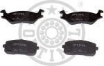 Optimal 9208 комплект тормозных колодок, дисковый тормоз на TOYOTA STARLET универсал (KP6_)