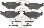 Optimal 9363 комплект тормозных колодок, дисковый тормоз на VW PASSAT (32B)