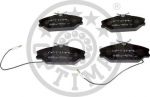 Optimal 9430 комплект тормозных колодок, дисковый тормоз на RENAULT 25 (B29_)