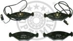 Optimal 9582 комплект тормозных колодок, дисковый тормоз на FIAT ELBA (146_)