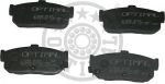 Optimal 9728 комплект тормозных колодок, дисковый тормоз на NISSAN ALMERA I (N15)