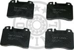 Optimal 9753 комплект тормозных колодок, дисковый тормоз на MERCEDES-BENZ E-CLASS (W124)