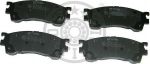 Optimal 9811 комплект тормозных колодок, дисковый тормоз на MAZDA 626 IV Hatchback (GE)