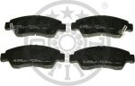 Optimal 9816 комплект тормозных колодок, дисковый тормоз на HONDA CIVIC VI купе (EJ, EM1)
