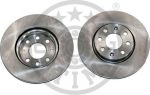 OPTIMAL Диск тормозной перед. OPEL Corsa D//Punto 1,0-1,4L 06-> (257x22mm) (0569065, BS-7664)