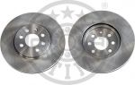 OPTIMAL Диск тормозной передний (4 болта) OPEL Astra H 1,4/1,6/1,8 04-> (569067, BS-8276)