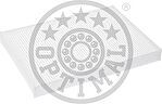 Optimal FC-01611 фильтр, воздух во внутренном пространстве на AUDI A6 Avant (4B5, C5)