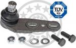 OPTIMAL Шаровая опора лев. D=19 mm VAG г/у Audi A80 88-91Ch.№89-J-373599- (893407365F, G3-117)