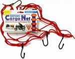 OXFORD Сетка крепежная CARGO NET красный (OF128)