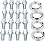 Монтажный комплект OZ Racing 81710138 для Opel Astra: 16 болтов B12 M12x1,5, резьба 26 мм, конус 60°, SW17, 4 кольца L 75/56,56 мм