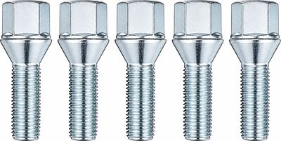 Комплект колесных болтов OZ Racing C17B28 80910213: 5 штук, M12x1,25, резьба 28 мм, конус 60°, SW17