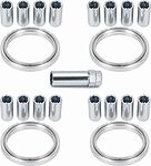 Монтажный комплект OZ Racing 81710483: 16 гаек DST20A M12x1,5, конус 60°, 4 кольца S 68/56,1 мм со стопорами и ключ CH19