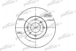 PATRON Диск тормозной передн NISSAN: 200 SX 88-93, ALMERA II 00-, ALMERA II Hatchback 00-, PRIMERA 96-01, PRIMERA Hatchback 96-02, PRIMERA Traveller 94-98, PRIMERA Tra (PBD4169)