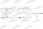 PATRON Колодки тормозные дисковые задн CITROEN: EVASION 94-02, FIAT: ULYSSE 94-02, LANCIA: ZETA 95-02, PEUGEOT: 806 94-02 (PBP1003)