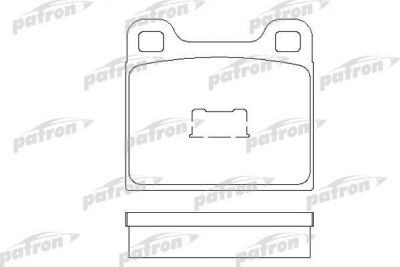 Patron PBP105 комплект тормозных колодок, дисковый тормоз на VW SCIROCCO (53B)