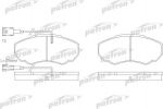 PATRON Колодки тормозные дисковые передн CITROEN: JUMPER c бортовой платформой 94-02, JUMPER c бортовой платформой 02-, JUMPER автобус 94-02, JUMPER автобус 02-, JUMPER фургон 94- (PBP1478)