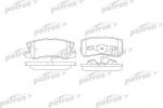 PATRON Колодки тормозные дисковые задн MITSUBISHI: GRANDIS 04-, PAJERO CLASSIC 02-, PAJERO II 90-00, PAJERO II Вездеход открытый 90-00, PAJERO III 00-, PAJERO IV 07-, PAJERO SPORT (PBP1604)