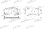 PATRON Колодки тормозные дисковые передн MAZDA: 6 02-, 6 Hatchback 02-, 6 Station Wagon 02- (PBP1619)