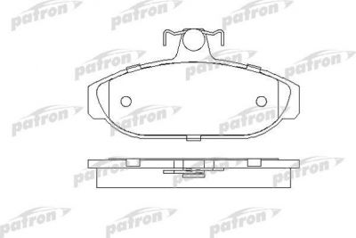 Patron PBP317 комплект тормозных колодок, дисковый тормоз на VOLVO 960 Kombi (965)