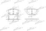 PATRON Колодки тормозные дисковые задн TOYOTA: COROLLA 150 07-, COROLLA седан 02-, AURIS 06-, YARIS 05- (PBP4042)