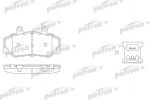 PATRON Колодки тормозные дисковые передн VOLVO: 740 84-92, 740 Kombi 85-92, 760 86-92, 760 Kombi 86-92, 780 87-90, 940 90-94, 940 Kombi 90-95, 960 90-94, 960 Kombi 90-94 (PBP628)