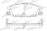 PATRON Колодки тормозные дисковые передн ISUZU: CAMPO 83-90, TROOPER 84-91, TROOPER Вездеход открытый 84-91, OPEL: CAMPO 91-, FRONTERA A 92-98, FRONTERA A Sport 92-98 (PBP678)