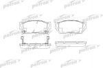 PATRON Колодки тормозные дисковые передн NISSAN: 100 NX 90-94, SUNNY II Hatchback 89-91, SUNNY III 90-95, SUNNY III Hatchback 90-95, SUNNY III Liftback 90-95 (PBP763)