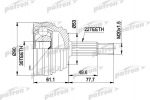 PATRON ШРУС наруж.ком/кт VW Passat B4 1,8/2,0 8/88-8/96 (1H0 498 099, PCV1009) PATRON ШРУС наруж.ком/кт VW Passat B4 1,8/2,0 8/88-8/96 (1H0 498 099, PCV1009)