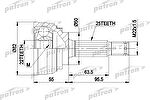 PATRON ШРУС наружн к-кт MITSUBISHI: COLT 78-05/92, GALANT 1.6 06/84-12/87, LANCER 78-05/92, HYUNDAI: LANTRA 1.5ie РКПП 10/90-11/95, PONY 1.3/1.5 РКПП 10/85-0 (PCV1026)
