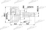 PATRON ШРУС наружн к-кт HONDA: ACCORD 1.8/2.0 85-89 (PCV1045)