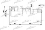 PATRON ШРУС внутр прав к-кт FORD: FOCUS 98 - 04, FOCUS универсал 99 - 04 АКПП 1.8, 2.0, 1,8TD (PCV5011)