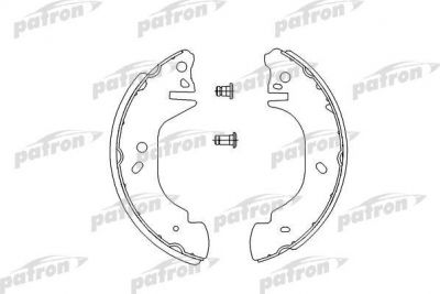Patron PSP542 комплект тормозных колодок на FORD TRANSIT c бортовой платформой/ходовая часть (E_ _)