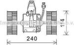 Prasco BW8491 электродвигатель, вентиляция салона на 5 (E60)