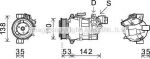 Prasco BWAK393 компрессор, кондиционер на 1 (E87)