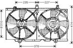 Prasco DN7507 вентилятор, охлаждение двигателя на NISSAN PRIMERA (P10)