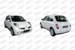 Prasco DS0137504 зеркальное стекло, наружное зеркало на NISSAN MICRA III (K12)