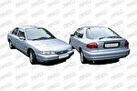Prasco FD1033310 вентилятор, охлаждение двигателя на FORD MONDEO I (GBP)
